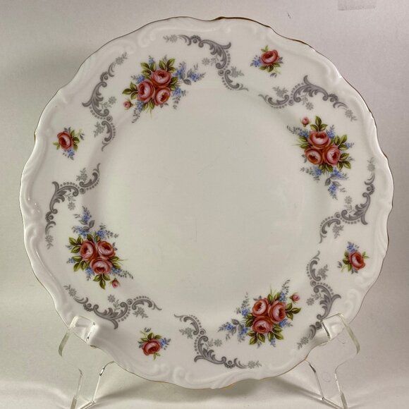 Vintage Royal Albert Tranquility Design Bread plate 6 1/4" - Picture 1 of 5
